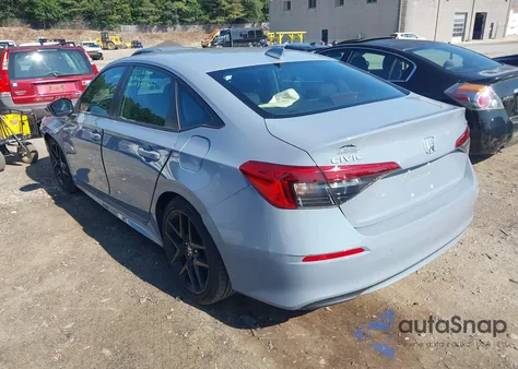 2022 Honda Civic Sport z USA, uszkodzony, nr VIN 2HGFE2F51NH535045